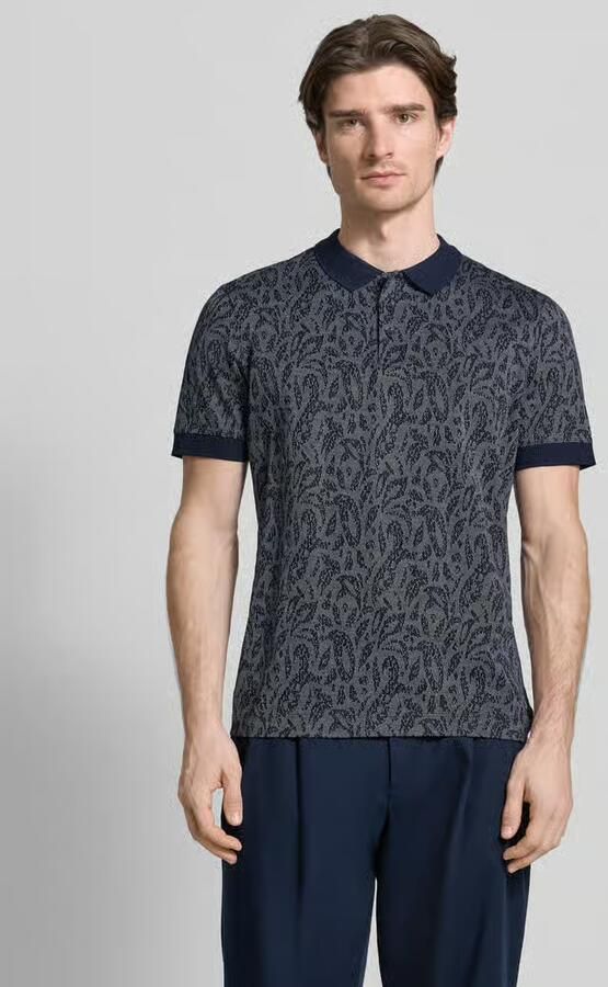 JOOP! COLLECTION Poloshirt met korte knoopsluiting model 'Jadson' - Foto 3