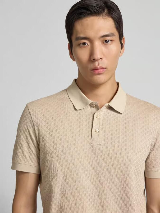 JOOP! COLLECTION Poloshirt met korte knoopsluiting Model 'Roni'