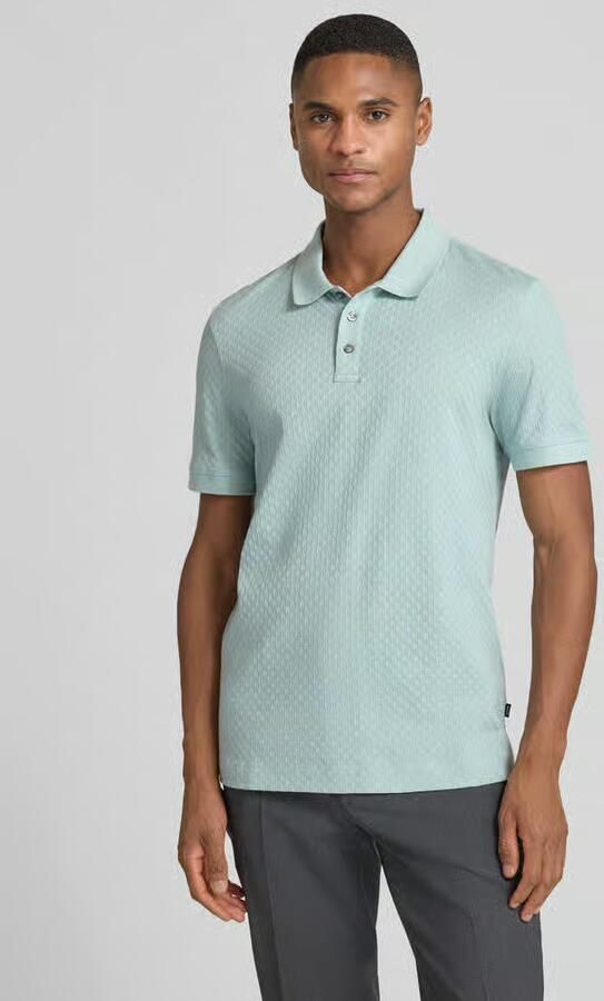 JOOP! COLLECTION Poloshirt met korte knoopsluiting Model 'Roni' - Foto 4