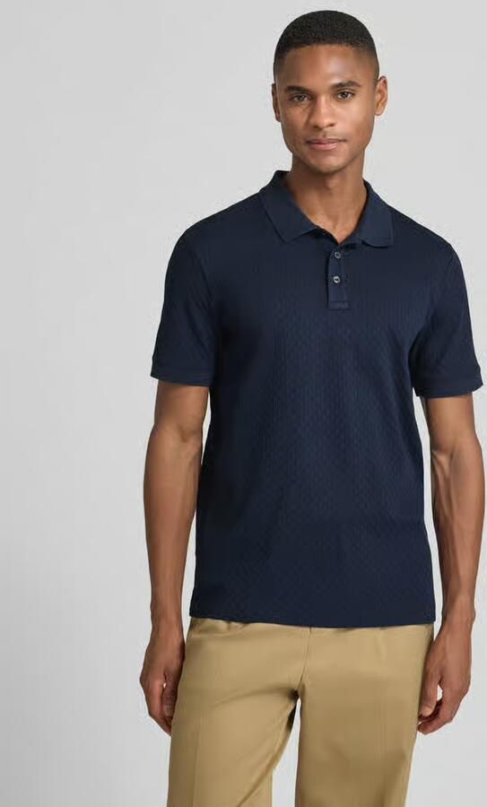 JOOP! COLLECTION Poloshirt met korte knoopsluiting Model 'Roni' - Foto 4