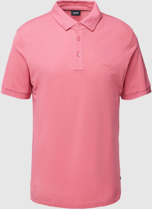 JOOP! Collection Poloshirt met labelstitching model 'Primus'
