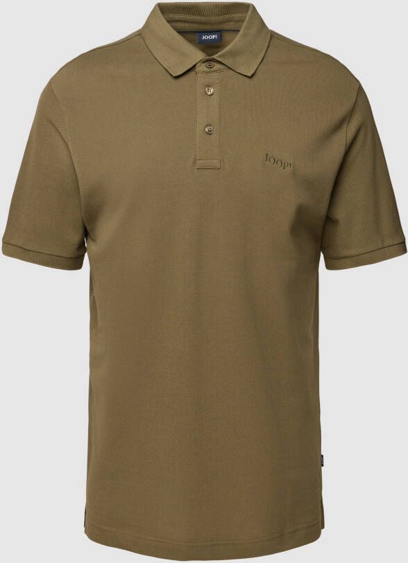 JOOP! Collection Poloshirt met labelstitching model 'Primus'