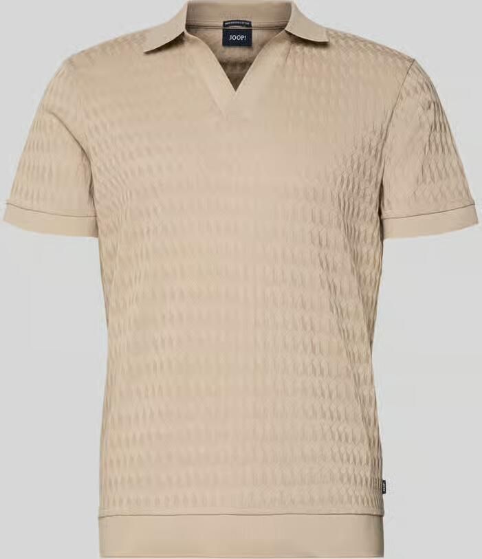 JOOP! COLLECTION Poloshirt met geribde boorden Model 'Cleison' - Foto 2