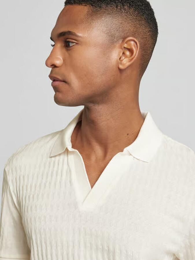 JOOP! COLLECTION Poloshirt met geribde boorden Model 'Cleison'