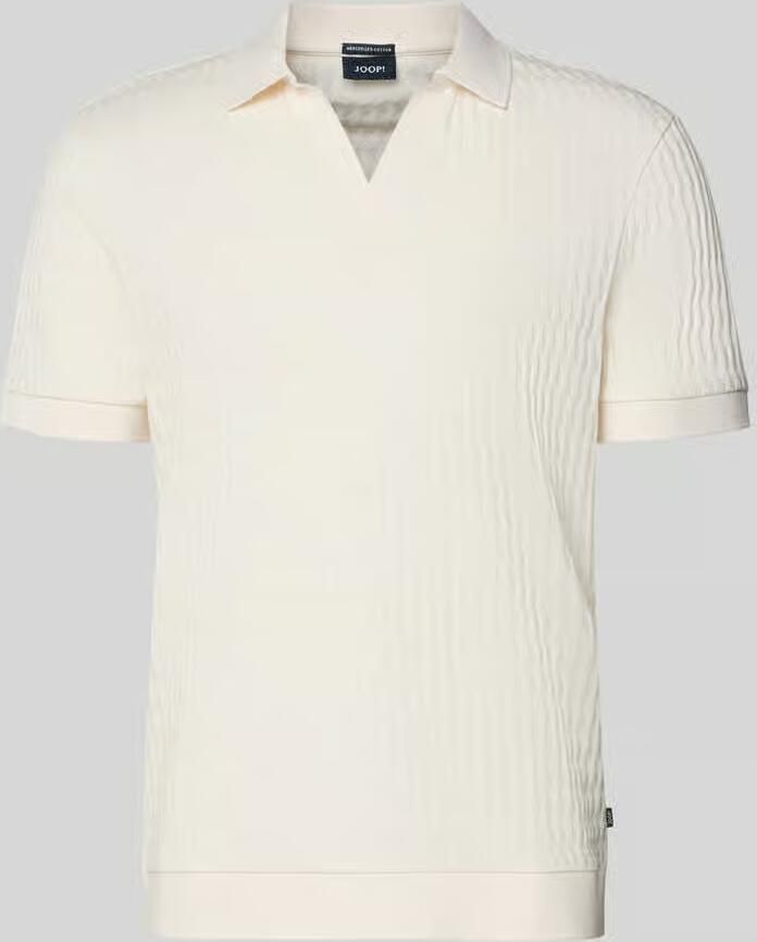 JOOP! COLLECTION Poloshirt met geribde boorden Model 'Cleison' - Foto 2