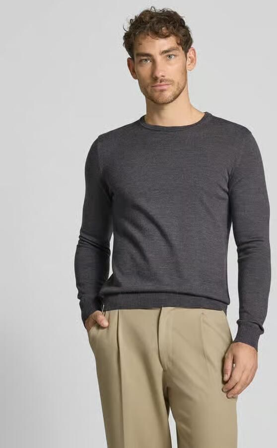 JOOP! Collection Pullover van merinowol model 'Denny' - Foto 2