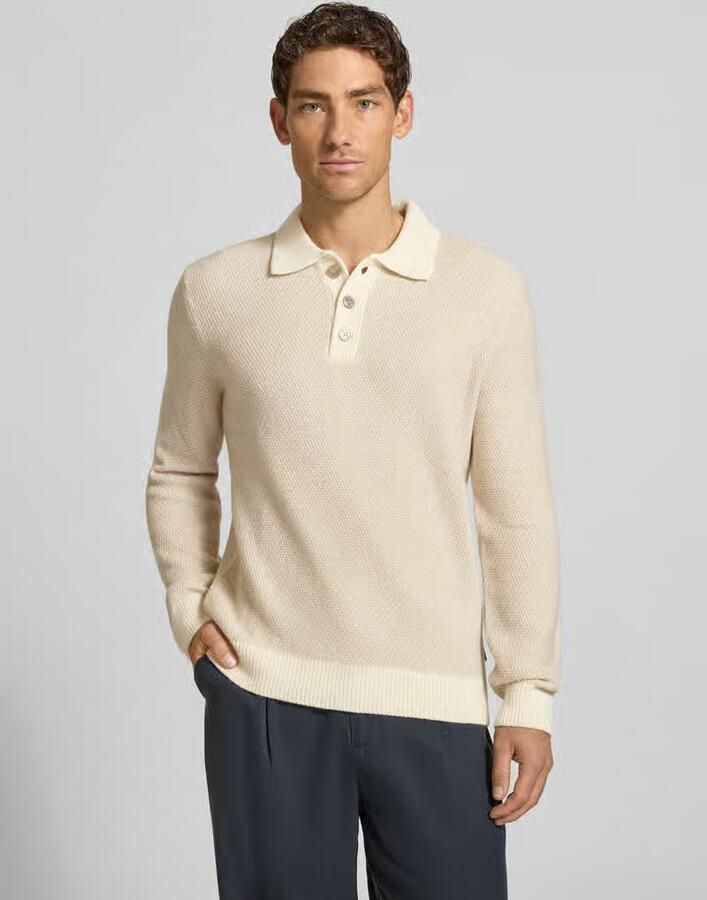 JOOP! COLLECTION Pullover van wolmix met viscose model '24Vennios' - Foto 2