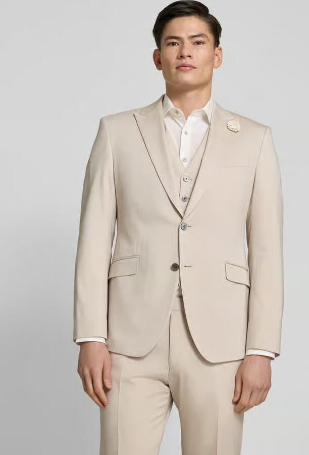 JOOP! Collection Regular fit 2-knoops colbert van een mix van viscose en wol model 'Hawker' - Foto 2