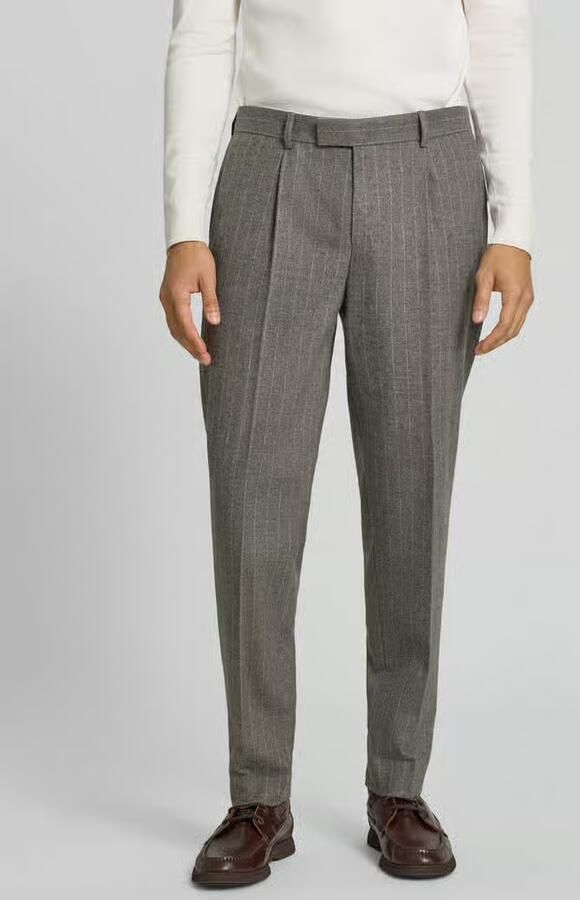 JOOP! COLLECTION Regular fit broek met wijdte van wolmix met viscose - Foto 2
