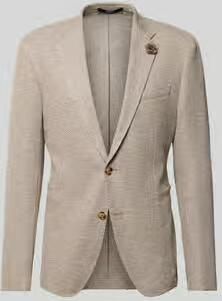 JOOP! COLLECTION Regular fit colbert met bloemenapplicatie model 'Hoverest'