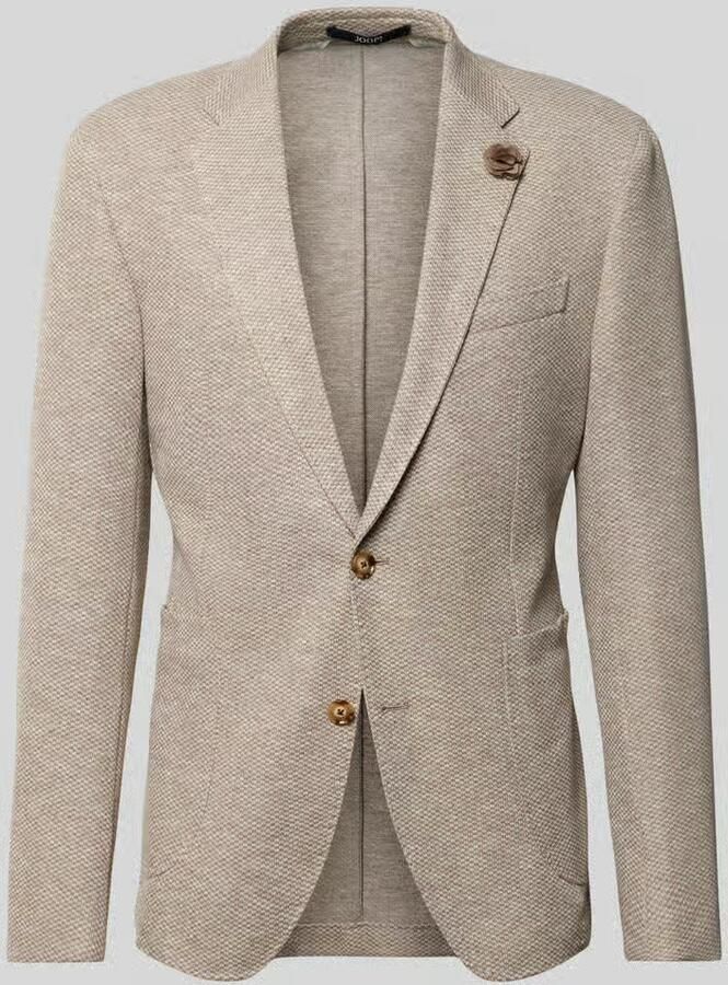 JOOP! COLLECTION Regular fit colbert met bloemenapplicatie model 'Hoverest' - Foto 2