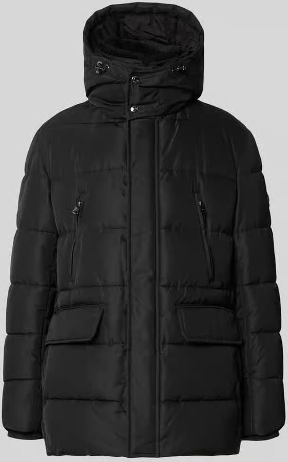 JOOP! COLLECTION Regular fit gewatteerd jack met capuchonkraag model 'Grafton'