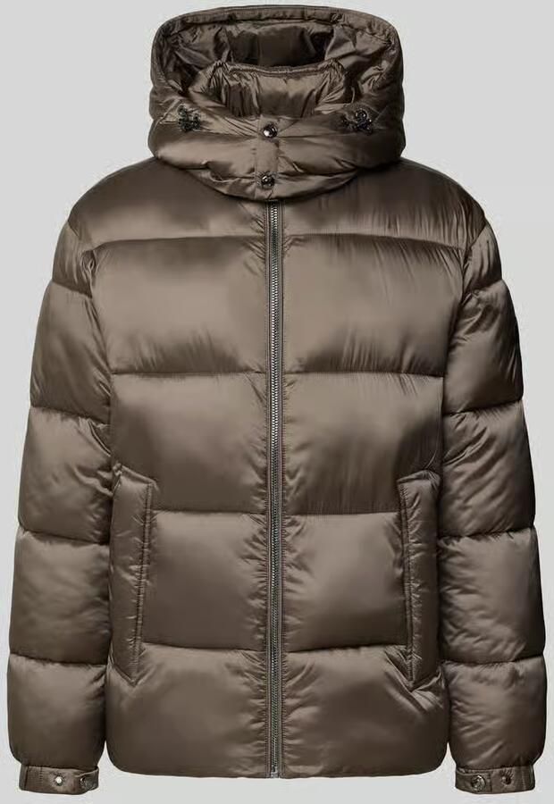 JOOP! COLLECTION Regular Fit gewatteerd jack met capuchonkraag
