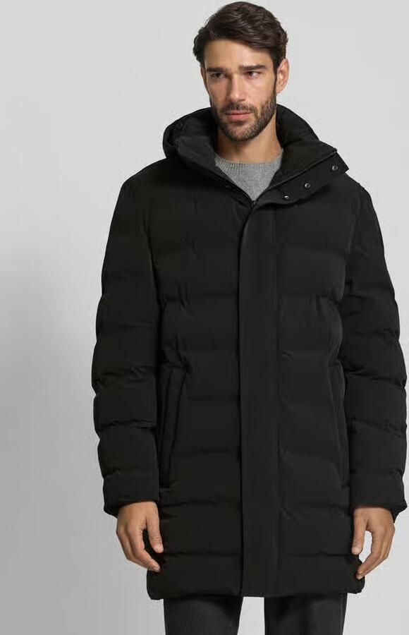 JOOP! COLLECTION Regular fit gewatteerde lange jas met steekzakken model 'Chadwick' - Foto 2