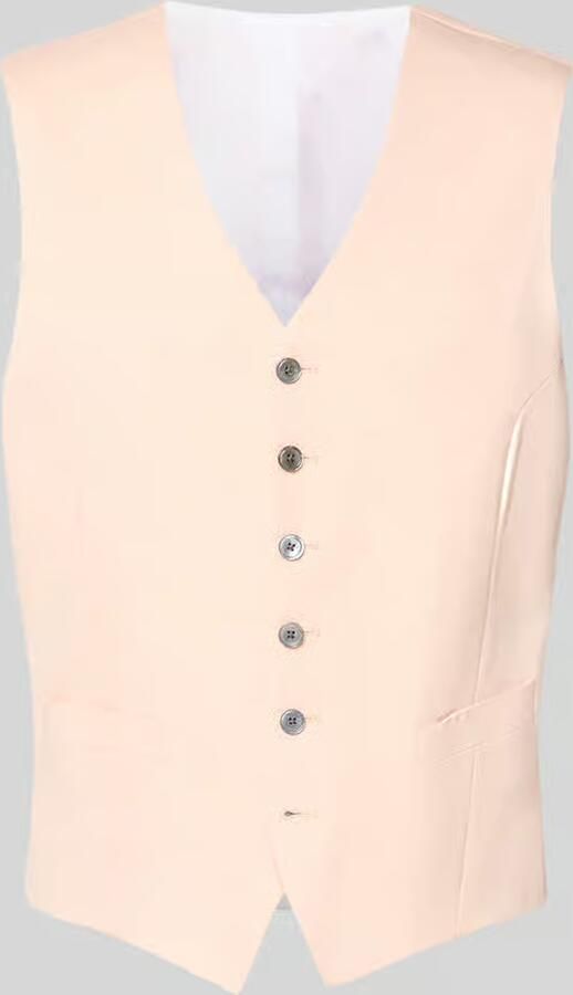 JOOP! COLLECTION Regular fit gilet van mix van viscose en wol model 'Weazer'