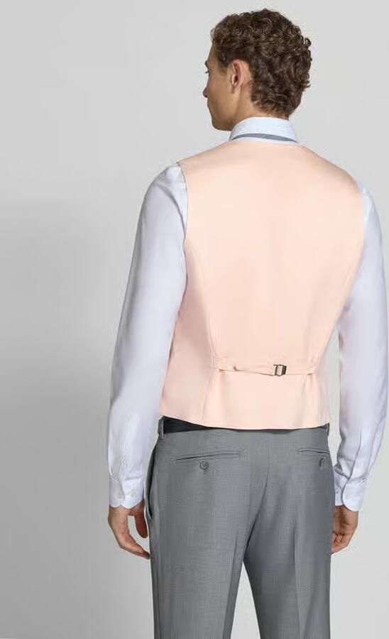 JOOP! COLLECTION Regular fit gilet van mix van viscose en wol model 'Weazer' - Foto 3