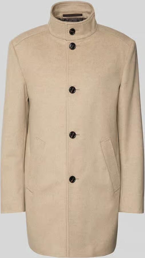 JOOP! COLLECTION Regular fit lange jas van scheerwolmix met kasjmier model 'MARON' - Foto 2