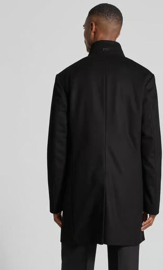 JOOP! Collection Regular fit lange jas van scheerwolmix met kasjmier model 'MARON'
