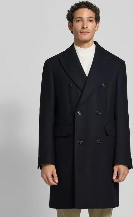 JOOP! COLLECTION Regular fit lange jas van wolmix model 'Richborne' - Foto 3