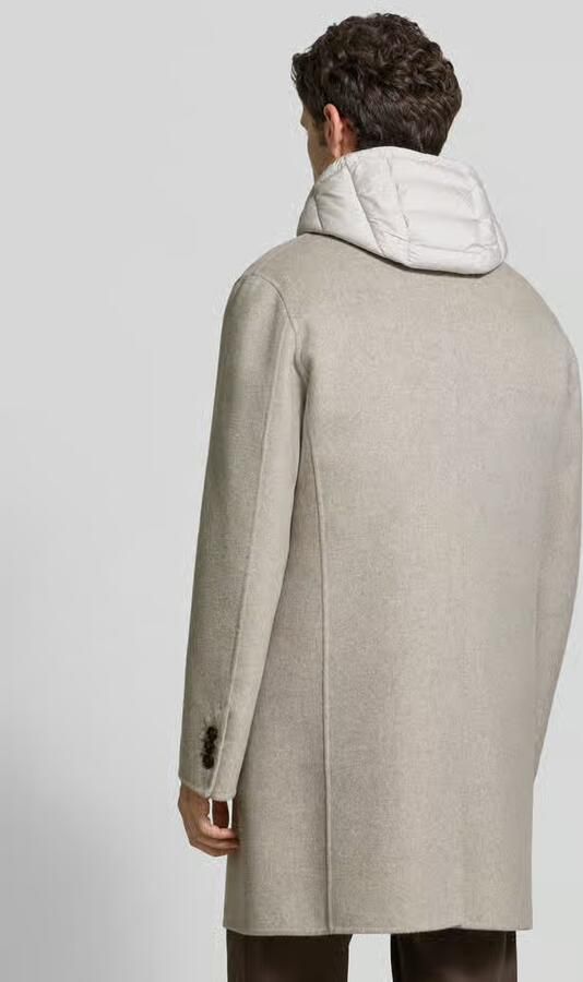 JOOP! COLLECTION Regular fit lange jas van wolmix met kasjmier-aandeel model 'Daviot' - Foto 3