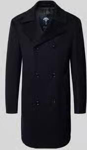 JOOP! COLLECTION Regular fit lange jas van wolmix model 'BEALE'