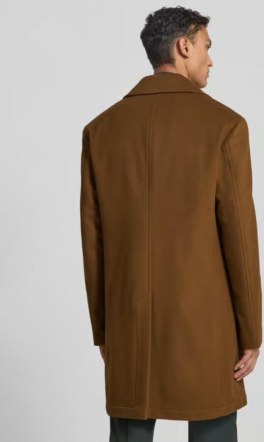JOOP! COLLECTION Regular fit lange jas van wolmix model 'BEALE'