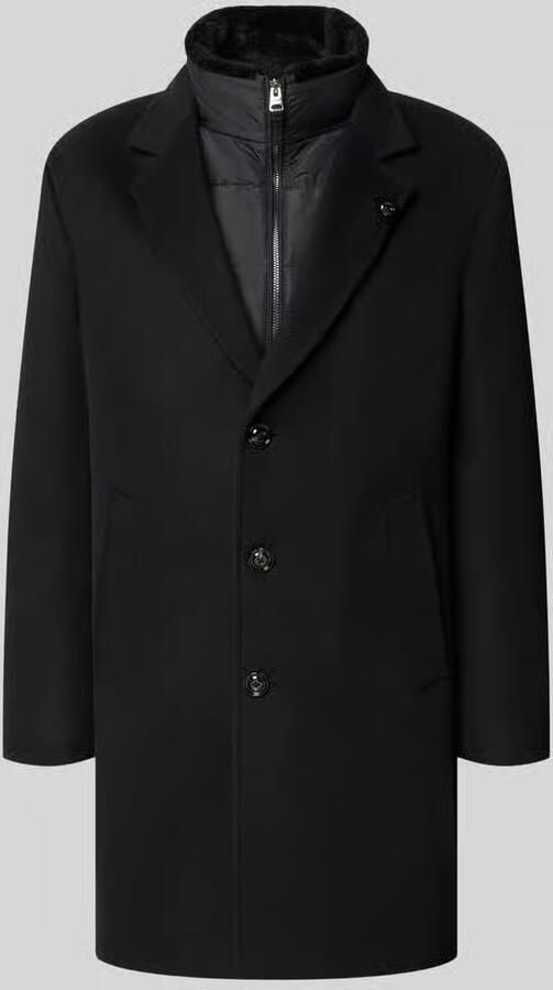 JOOP! COLLECTION Regular fit lange jas van wolmix model 'Morris'