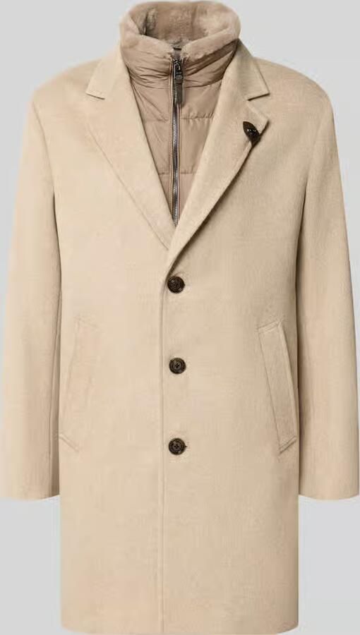 JOOP! COLLECTION Regular fit lange jas van wolmix model 'Morris'