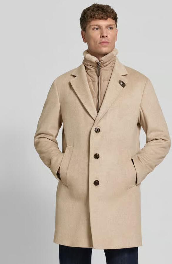 JOOP! COLLECTION Regular fit lange jas van wolmix model 'Morris' - Foto 2