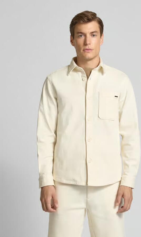JOOP! Collection Regular fit overhemdjack met borstzak model 'Kalan' - Foto 2