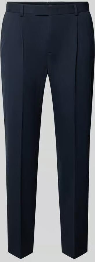 JOOP! COLLECTION regular fit pantalon met persplooien model 'Rennet'