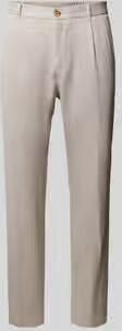 JOOP! COLLECTION regular fit pantalon van viscosemix model 'Lester'
