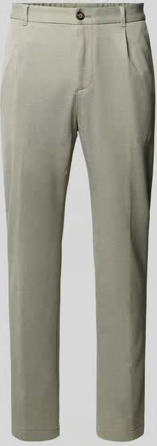 JOOP! COLLECTION regular fit pantalon van viscosemix model 'Lester'
