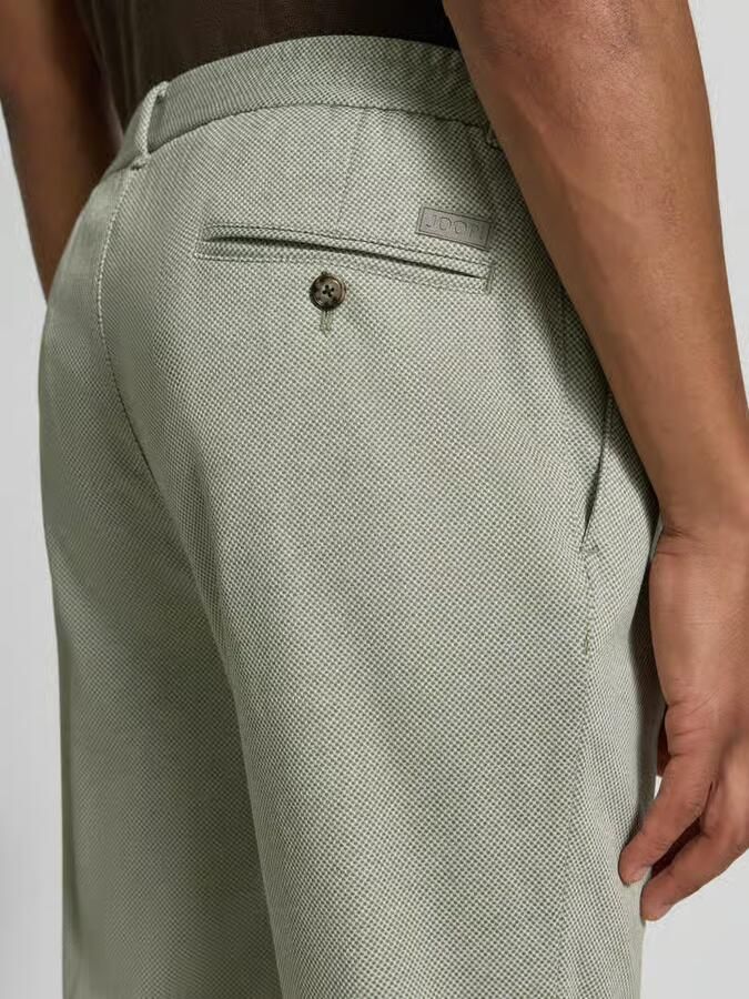 JOOP! COLLECTION regular fit pantalon van viscosemix model 'Lester'