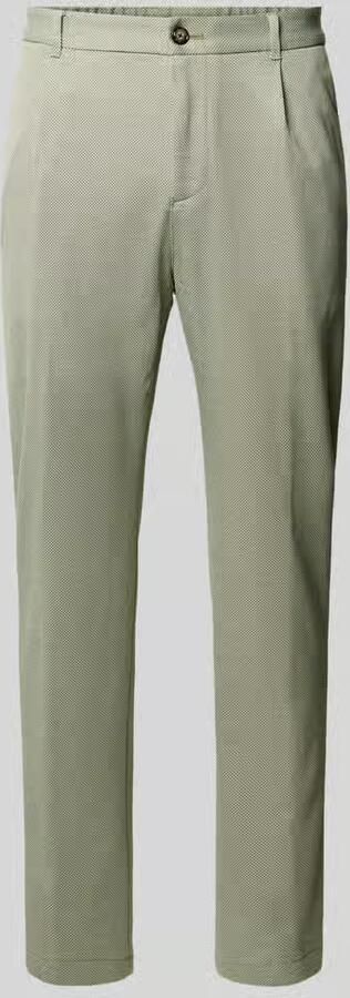JOOP! COLLECTION regular fit pantalon van viscosemix model 'Lester' - Foto 4