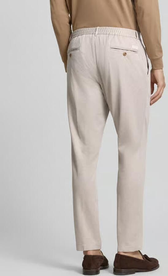 JOOP! COLLECTION regular fit pantalon van viscosemix model 'Lester' - Foto 4