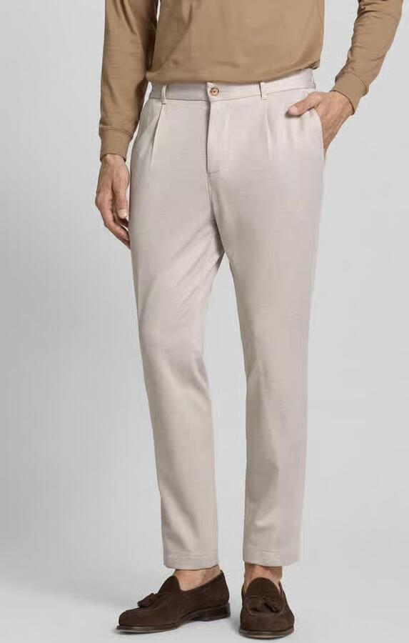 JOOP! COLLECTION regular fit pantalon van viscosemix model 'Lester' - Foto 3