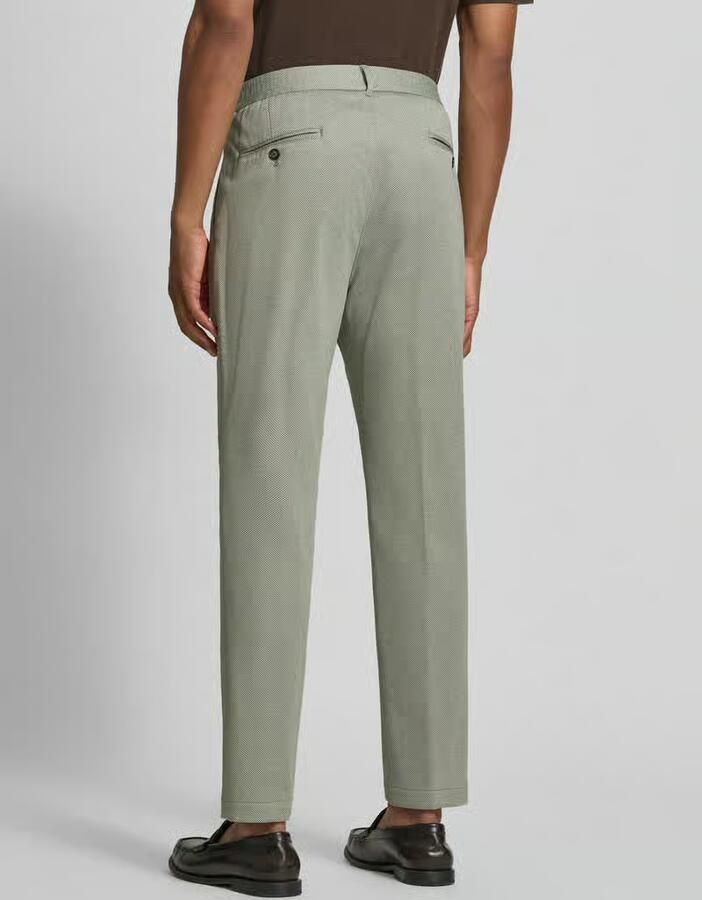 JOOP! COLLECTION regular fit pantalon van viscosemix model 'Lester'