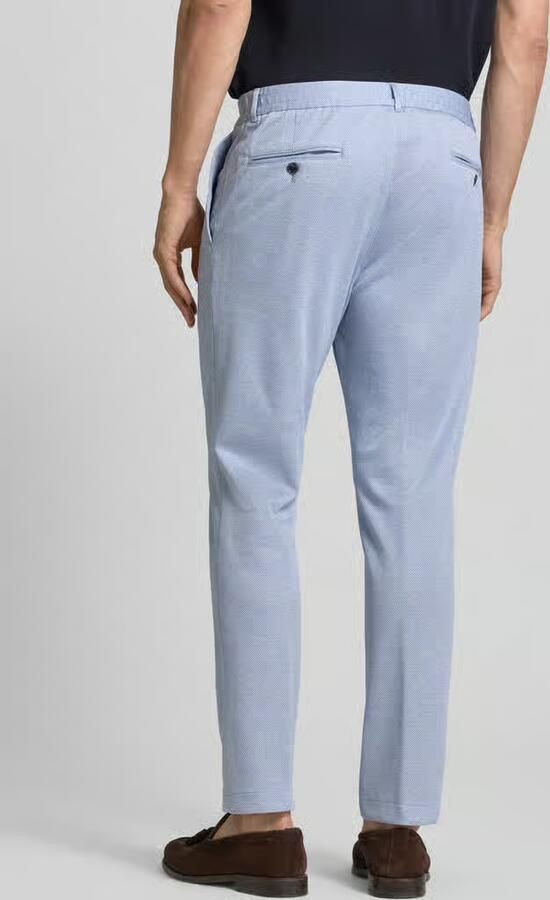 JOOP! COLLECTION regular fit pantalon van viscosemix model 'Lester'