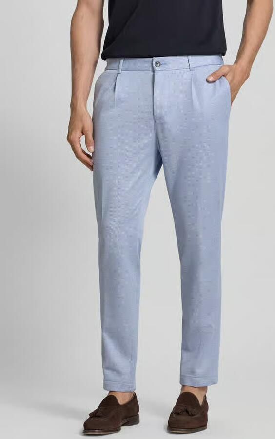 JOOP! COLLECTION regular fit pantalon van viscosemix model 'Lester' - Foto 3