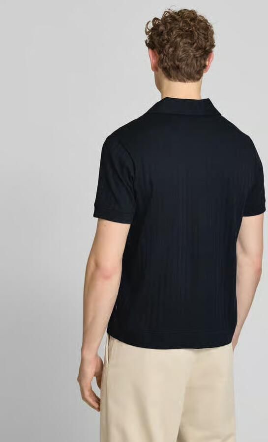 JOOP! COLLECTION regular fit poloshirt met doorlopende knoopsluiting