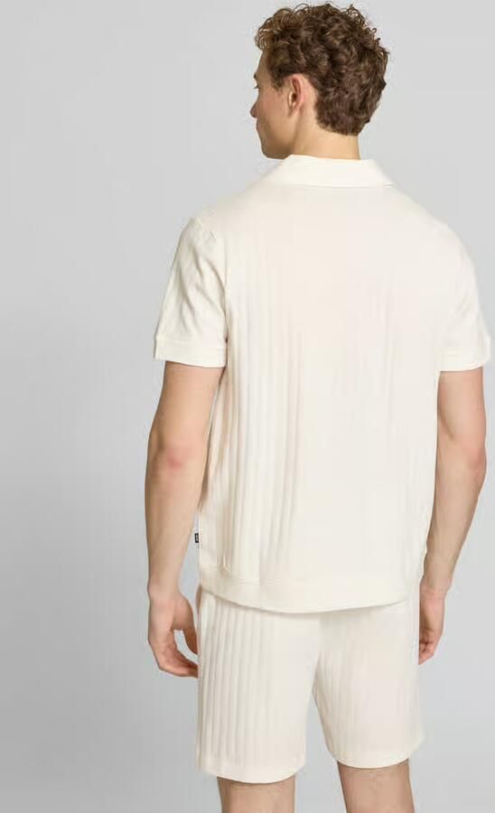 JOOP! COLLECTION regular fit poloshirt met doorlopende knoopsluiting