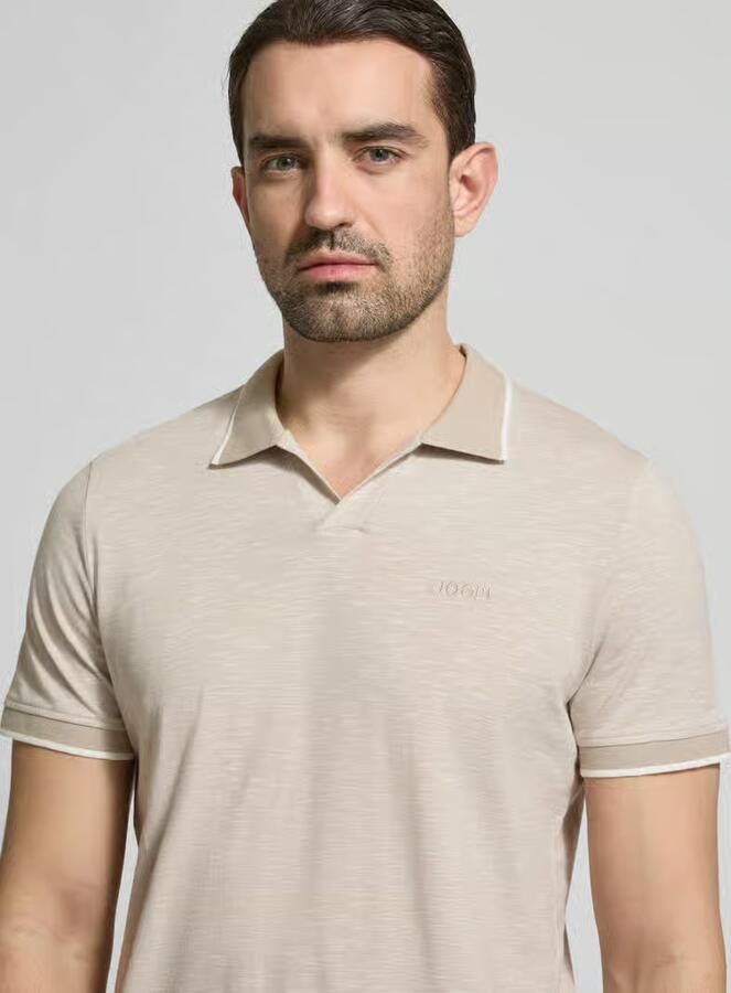 JOOP! COLLECTION regular fit poloshirt met labelstitching model 'Iwanito'