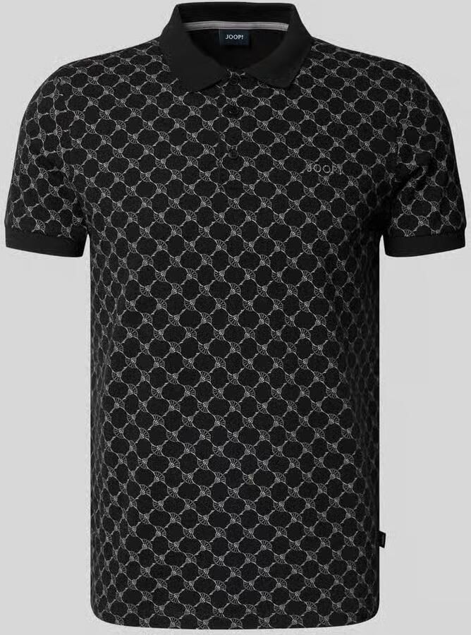 JOOP! COLLECTION Regular fit poloshirt met labelstitching model 'Paigam' - Foto 2