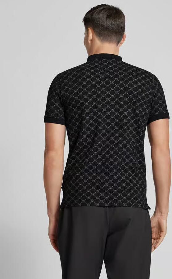 JOOP! COLLECTION Regular fit poloshirt met labelstitching model 'Paigam'