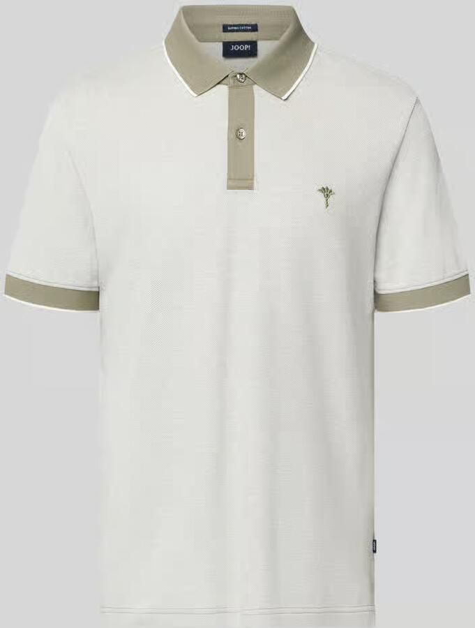 JOOP! COLLECTION regular fit poloshirt met labelstitching model 'Percyco' - Foto 2