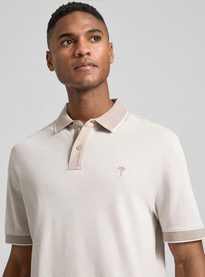 JOOP! COLLECTION regular fit poloshirt met labelstitching model 'Percyco'