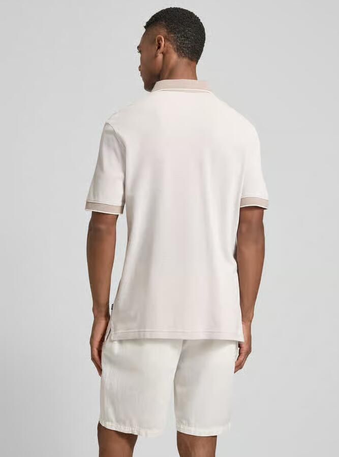 JOOP! COLLECTION regular fit poloshirt met labelstitching model 'Percyco'