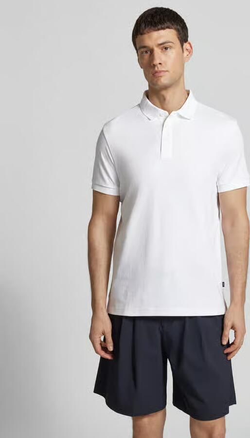 JOOP! Collection Regular fit poloshirt met logostitching - Foto 4