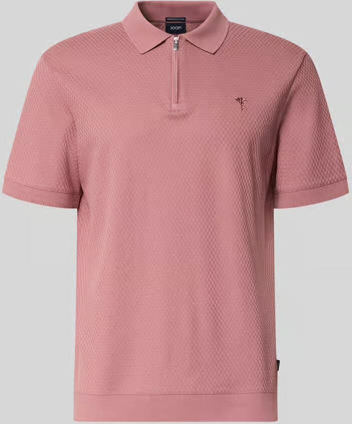JOOP! COLLECTION regular fit poloshirt met structuurpatroon model 'Tibaris' - Foto 2